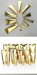 10-200g high-gloss gold aluminum-plastic tube, high-gloss sheet, 350mm thickness facial cleanser/cleanser bottle