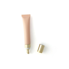 20g Skin Tone Lipstick Tube, Eye Cream Tube, Zinc Alloy Ceramic Vacuum Cosmetic Dispensing Bottle