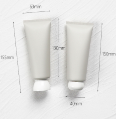 100g gray matte cosmetic tube plastic squeeze bottle inverted bottle PE Morandi color