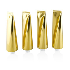 10-200g high-gloss gold aluminum-plastic tube, high-gloss sheet, 350mm thickness facial cleanser/cleanser bottle