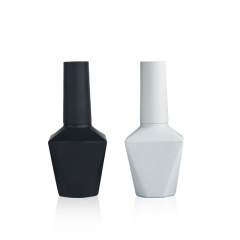 13ml New Nail Polish Gel Dispenser Bottle, Printable Brand, Electroplated Bow Cap, Glass Nail Polish Bottle