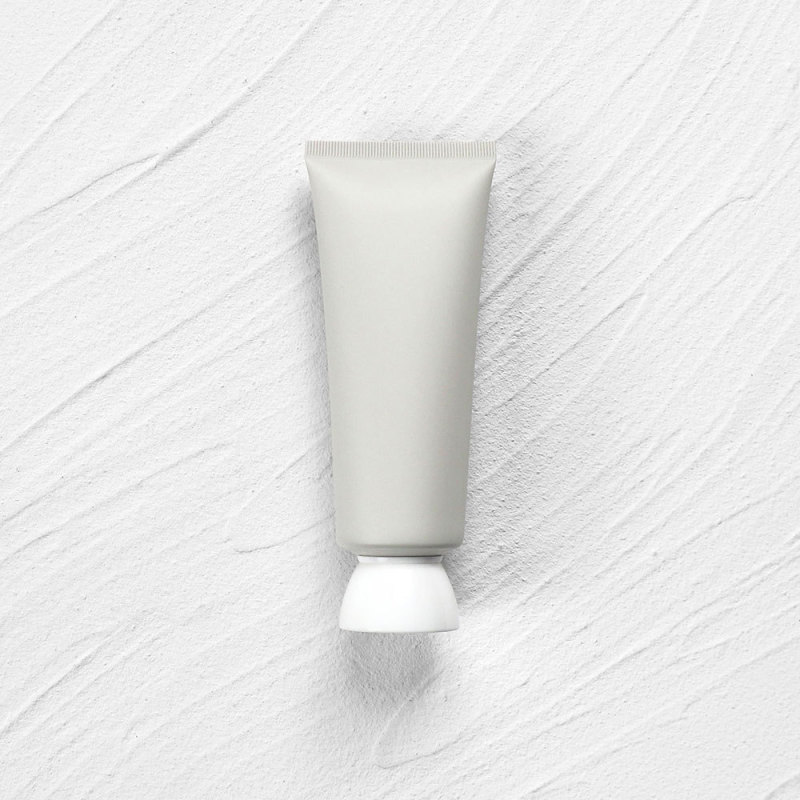 100g gray matte cosmetic tube plastic squeeze bottle inverted bottle PE Morandi color