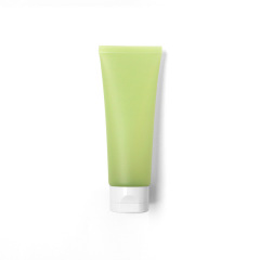 120g semi-transparent matte milk green cosmetic tube, facial cleanser, body lotion, green tea lotion, refillable empty bottle