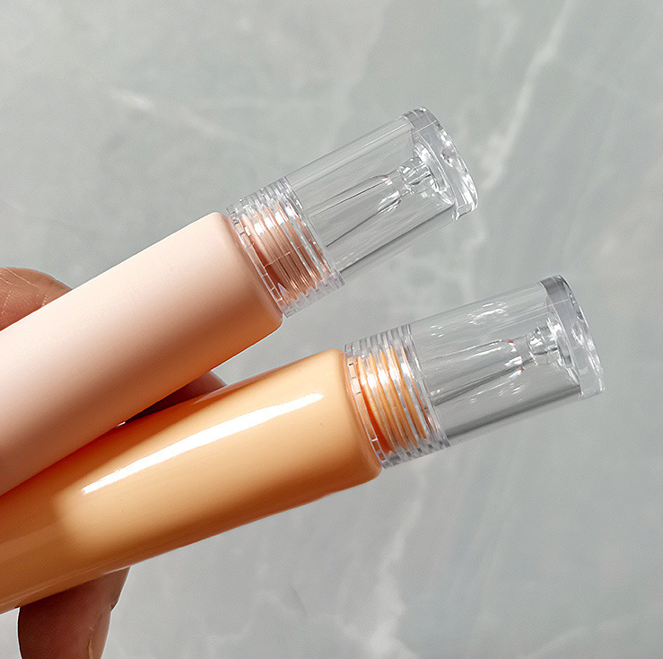 Wholesale 10 15 20ml water droplet tube white and green skin care hyaluronic acid tube eye cream serum refill