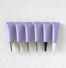 30g Purple Frosted Cosmetic Tube Empty Bottle Foundation Primer Dispenser Plastic Bottle