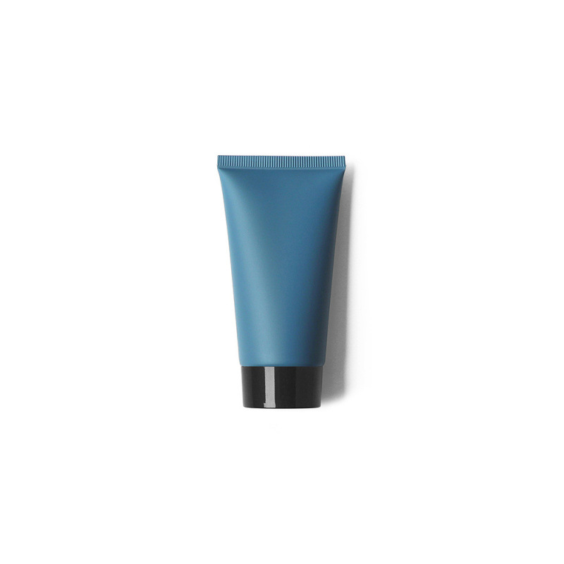50ml gray-blue frosted cosmetic tube, refillable cleanser, hand cream, empty squeeze bottle