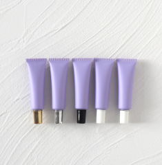 30g Purple Frosted Cosmetic Tube Empty Bottle Foundation Primer Dispenser Plastic Bottle