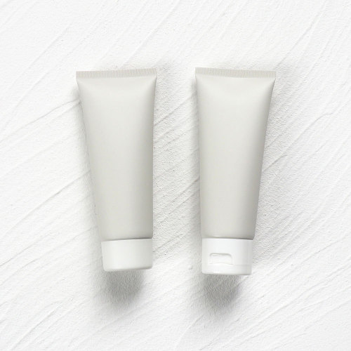 100g gray matte cosmetic tube plastic squeeze bottle inverted bottle PE Morandi color