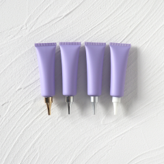 30g Purple Frosted Cosmetic Tube Empty Bottle Foundation Primer Dispenser Plastic Bottle