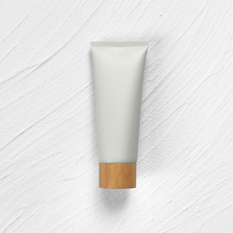 100g gray matte cosmetic tube plastic squeeze bottle inverted bottle PE Morandi color