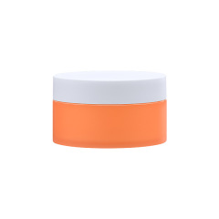 76 teeth 80g 100g makeup remover balm bottle PP scrub mud mask bottle double layer cream bottle face mask cream bottle