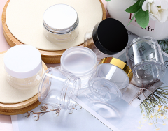 20ML 25ML 30ML 40ML 50ML 60ML 80ML Cream Bottles Skin Care Cream Lotion Dispensing Bottles PET Plastic Transparent Cosmetic Dispensing Bottles