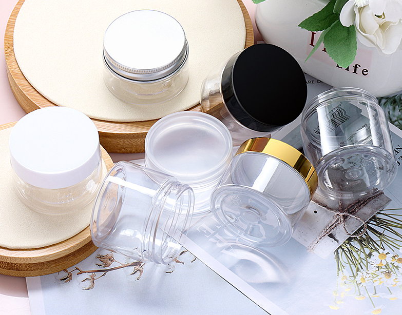 20ML 25ML 30ML 40ML 50ML 60ML 80ML Cream Bottles Skin Care Cream Lotion Dispensing Bottles PET Plastic Transparent Cosmetic Dispensing Bottles