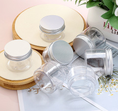 20ML 25ML 30ML 40ML 50ML 60ML 80ML Cream Bottles Skin Care Cream Lotion Dispensing Bottles PET Plastic Transparent Cosmetic Dispensing Bottles