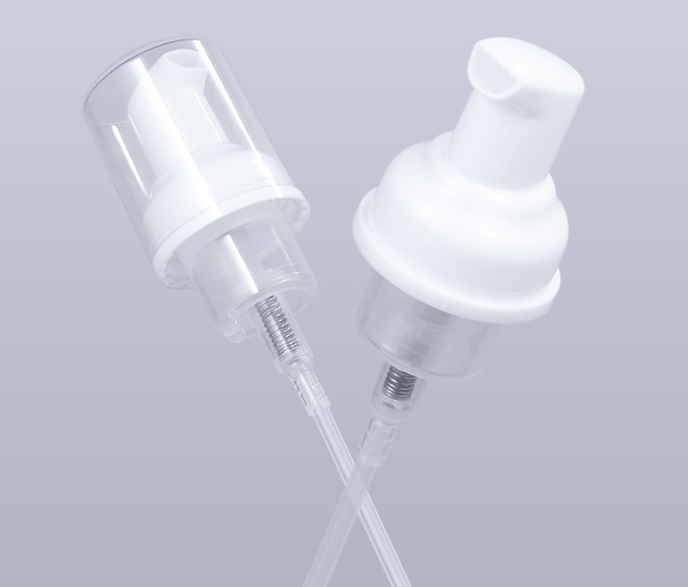 50ml 60ml 80ml 100ml foam bottle PET plastic facial cleanser mousse empty bottle press-type foaming bottle bubble bottle