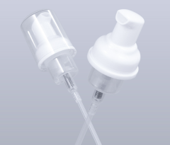 50ml 60ml 80ml 100ml foam bottle PET plastic facial cleanser mousse empty bottle press-type foaming bottle bubble bottle