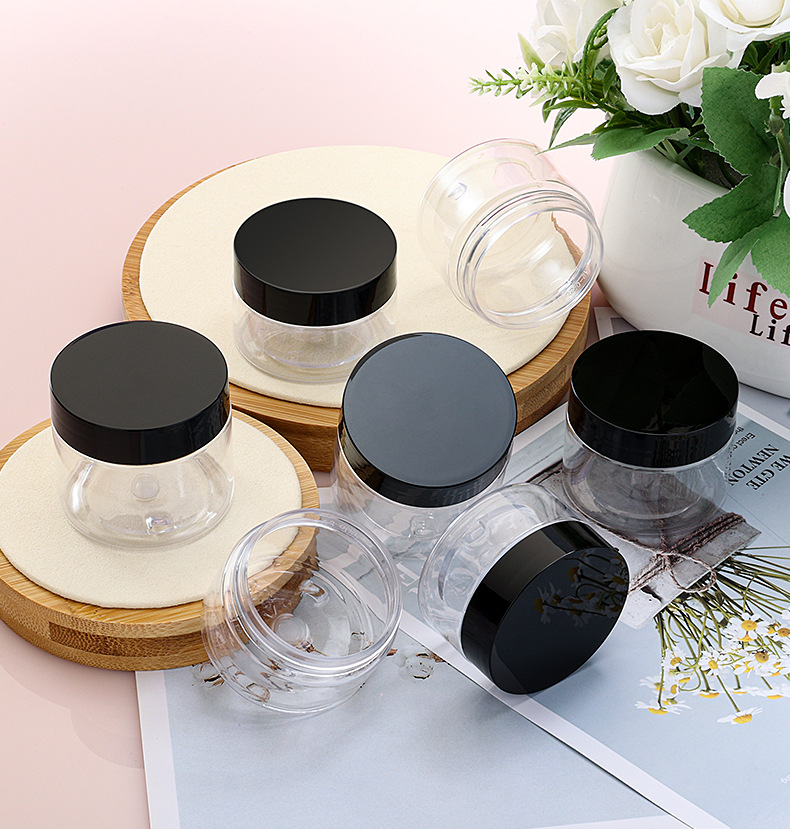 20ML 25ML 30ML 40ML 50ML 60ML 80ML Cream Bottles Skin Care Cream Lotion Dispensing Bottles PET Plastic Transparent Cosmetic Dispensing Bottles