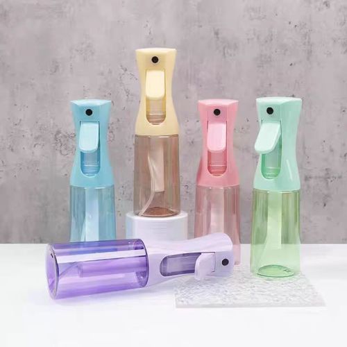 Continuous spray bottle, alcohol-based hair styling and moisturizing sprayer, gardening semi-automatic high-pressure fine mist sprayer