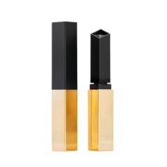 Wholesale square lipstick tube packaging materials, empty matte rose lipstick tubes, and handmade lip balm tubes.