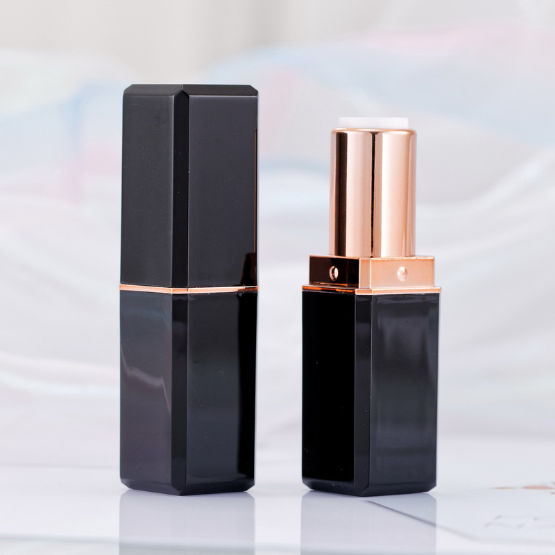 Wholesale diamond-shaped lipstick tube packaging material for DIY lipstick tubes, empty tubes 12.1mm
