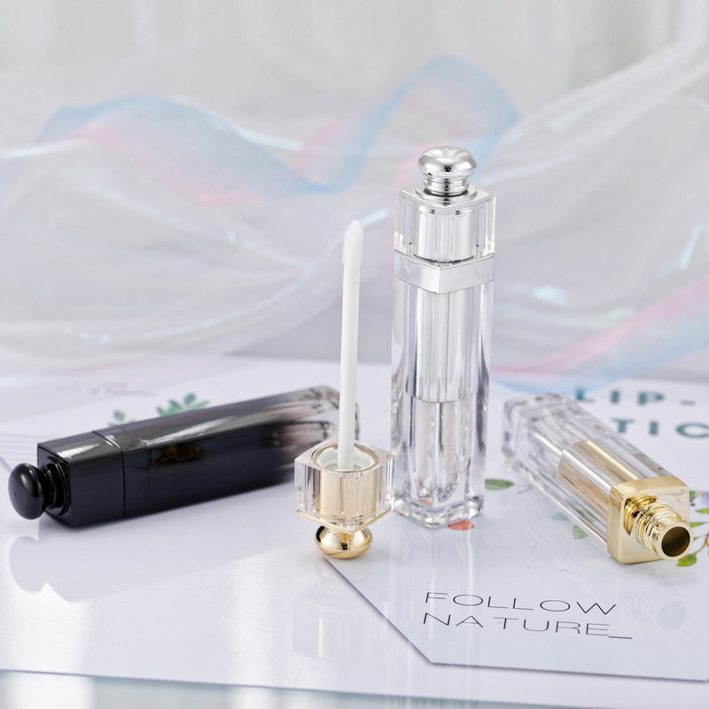 DIY lip gloss tubes (empty tubes), gradient lip gloss tubes, DIY packaging materials, lip balm refill bottles.