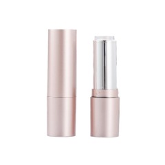 Wholesale square lipstick tube packaging materials, empty matte rose lipstick tubes, and handmade lip balm tubes.