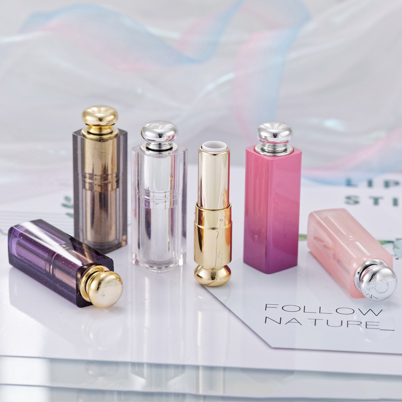 Wholesale 9mm transparent multi-color sample lipstick tubes, trial packs, empty lipstick tubes, DIY lipstick tubes, empty tubes