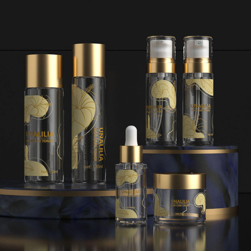 Custom Cosmetic Packaging Containers - 25ml Dropper Bottle, 50g Cream Jar, 50ml Lotion Spray Bottle, 120ml 150ml Toner Bottle
