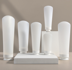 PE tubing, extrusion cap, flip-top bottle, cosmetic travel packaging, empty bottle filling