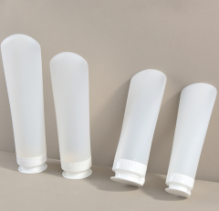 PE tubing, extrusion cap, flip-top bottle, cosmetic travel packaging, empty bottle filling