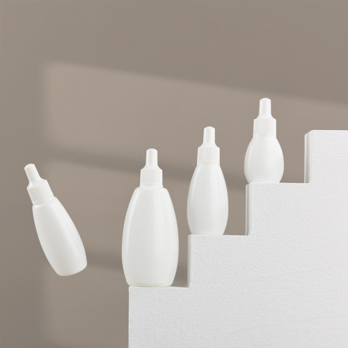 PE pointed tube bottle, press bottle, essence oil lotion dispensing bottle, plastic cosmetic sample bottle