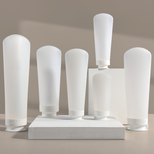 PE tubing, extrusion cap, flip-top bottle, cosmetic travel packaging, empty bottle filling