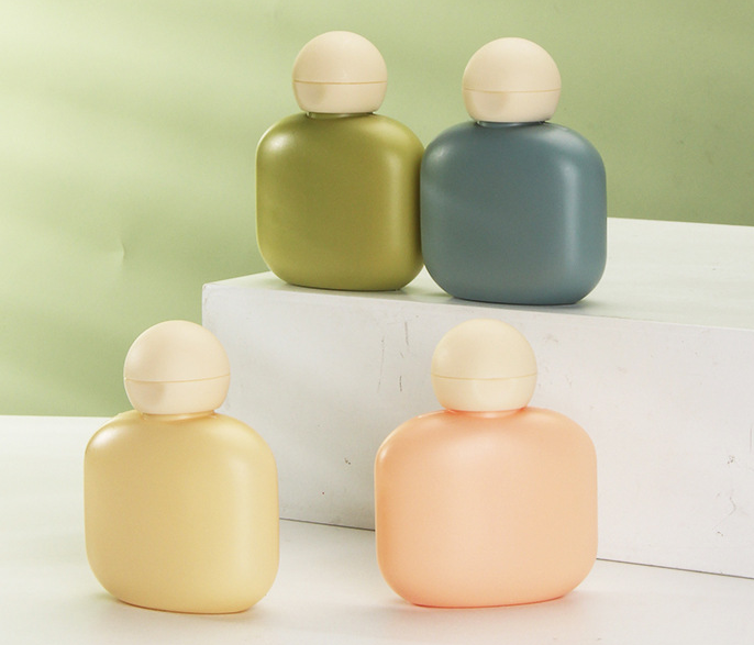 50g Chubby Hand Cream Bottle Flip-Top Body Lotion Bottle Shampoo Shower Gel Dispenser Packaging Material