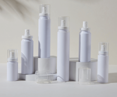 40ML 60ML 80ML 100ML 120ML 150ML White snap-lock bottle Alcohol spray bottle Sunscreen spray bottle
