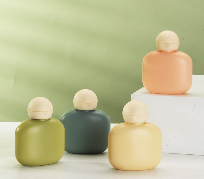 50g Chubby Hand Cream Bottle Flip-Top Body Lotion Bottle Shampoo Shower Gel Dispenser Packaging Material