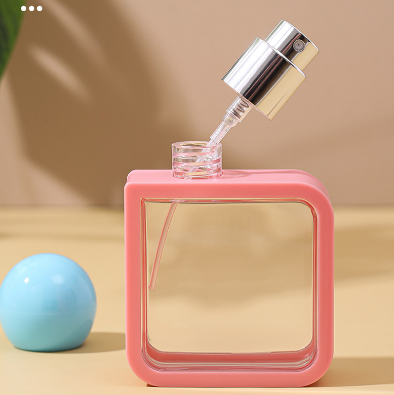 40ml perfume dispenser bottle, alcohol bottle, portable plastic press-type disinfectant spray bottle, travel kit dispenser bottle
