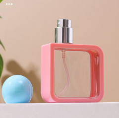 40ml perfume dispenser bottle, alcohol bottle, portable plastic press-type disinfectant spray bottle, travel kit dispenser bottle