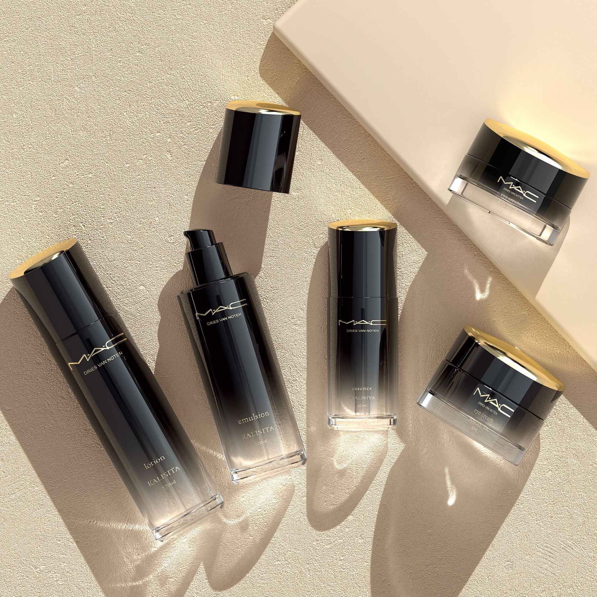 30G 50G 40ML 100ML 120ML Thick-bottomed Cosmetic Glass Set Bottles, High-end Cream Bottles, Skin Lotion Dispensing Bottles