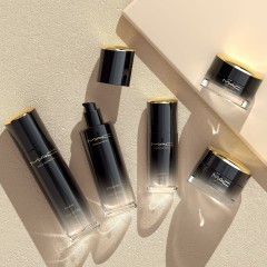 30G 50G 40ML 100ML 120ML Thick-bottomed Cosmetic Glass Set Bottles, High-end Cream Bottles, Skin Lotion Dispensing Bottles