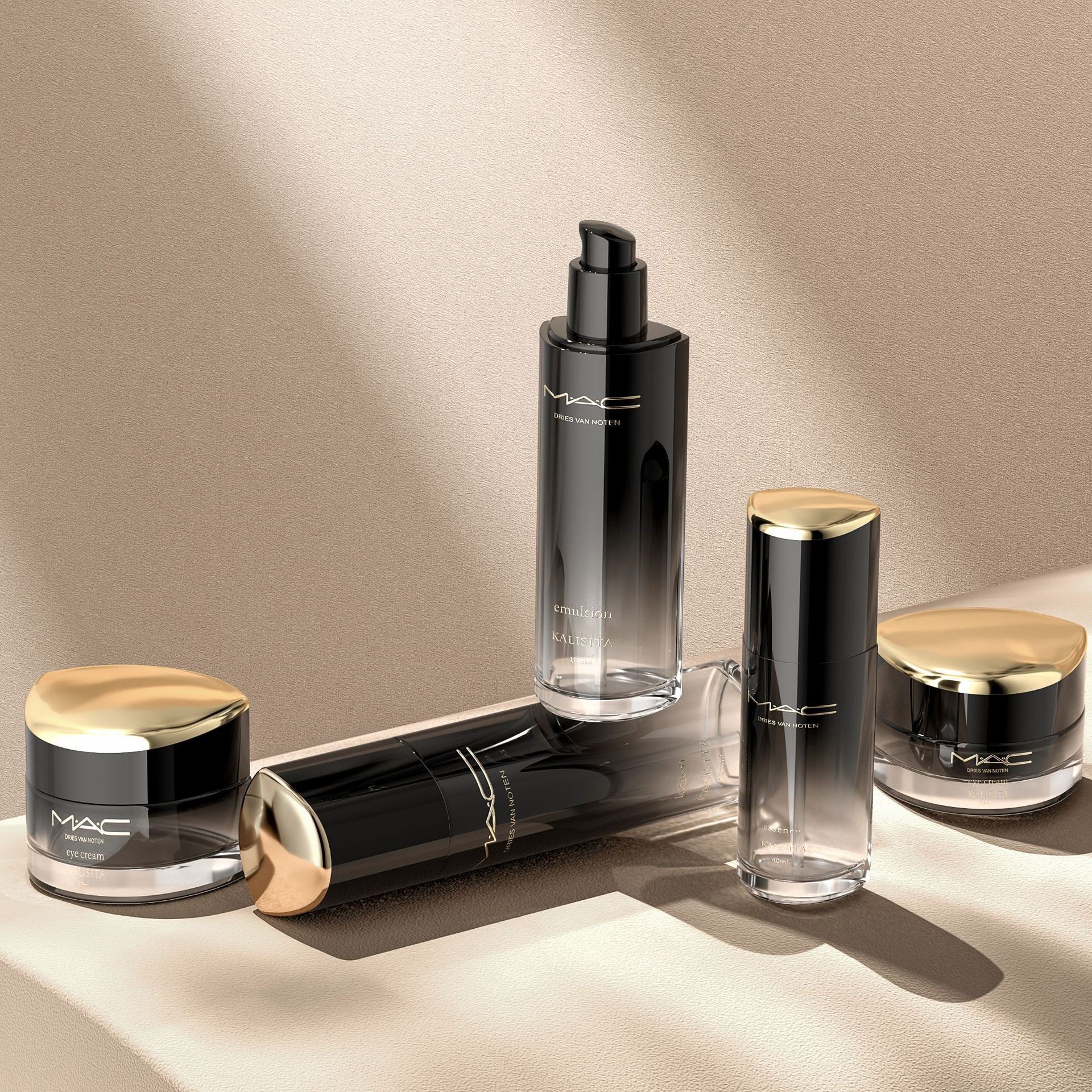 30G 50G 40ML 100ML 120ML Thick-bottomed Cosmetic Glass Set Bottles, High-end Cream Bottles, Skin Lotion Dispensing Bottles
