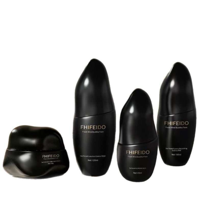 50g, 40ml, 100ml, 120ml irregularly shaped set bottles, thick-bottomed cream bottles, lotion/lotion pump dispensers, glass bottles