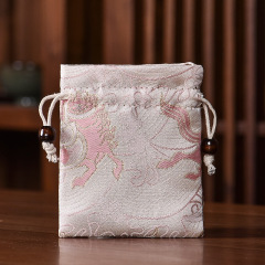 Double-layer jewelry bag, walnut bag, Buddhist bead and bracelet bag, bead polishing bag, bracelet and necklace bag, Chinese-style cloth bag