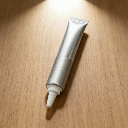 Custom 12ml Silver Aluminum-Plastic Fine-Tip Squeeze Tube