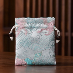 Double-layer jewelry bag, walnut bag, Buddhist bead and bracelet bag, bead polishing bag, bracelet and necklace bag, Chinese-style cloth bag