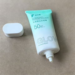 Custom 50ml PE Plastic Squeeze Tube with Cap