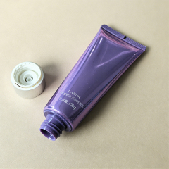100ml Purple PE Squeeze Tube with Screw Cap