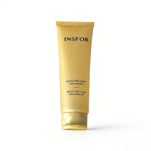 100ml Yellow PE Plastic Squeeze Tube with Flip Cap
