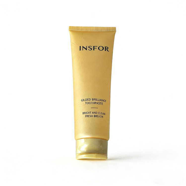 100ml Yellow PE Plastic Squeeze Tube with Flip Cap