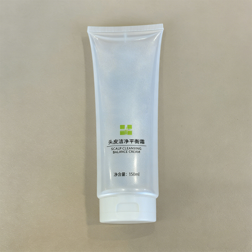 150ml White HDPE Plastic Cosmetic Squeeze Tube