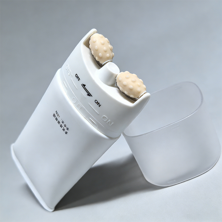 150ml Double Roller Neck Massage Cream Flat Plastic Tube